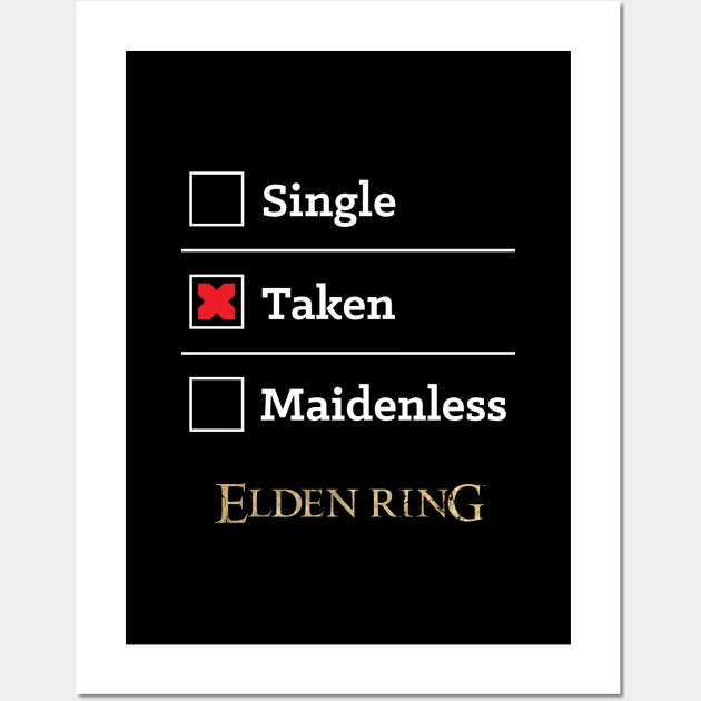 Elden Ring Fan Art Wall Art by Credible Studios